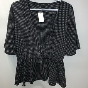 Urban planet Polka dot blouse